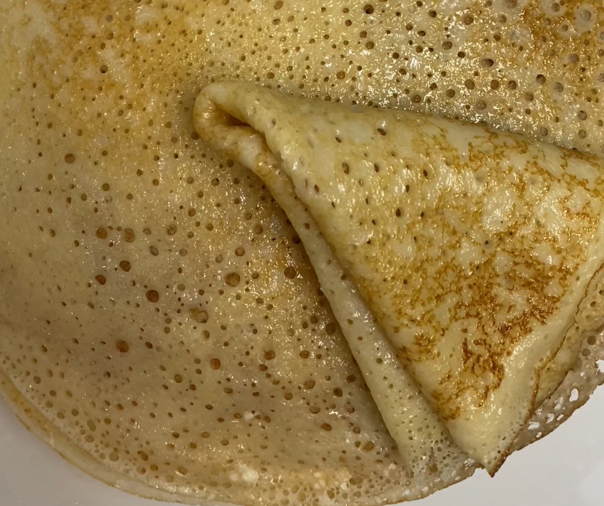 Ажурные, нежные блины.