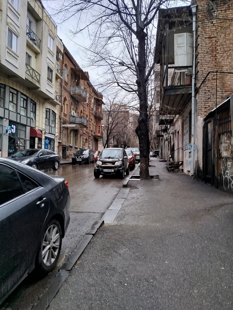 Сегодня дождливый Тбилиси 