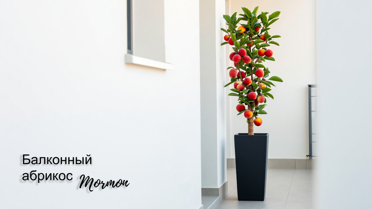 Балконный колоновидный абрикос Mormon | Ростов-на-Дону |  Россия | Small Gardens