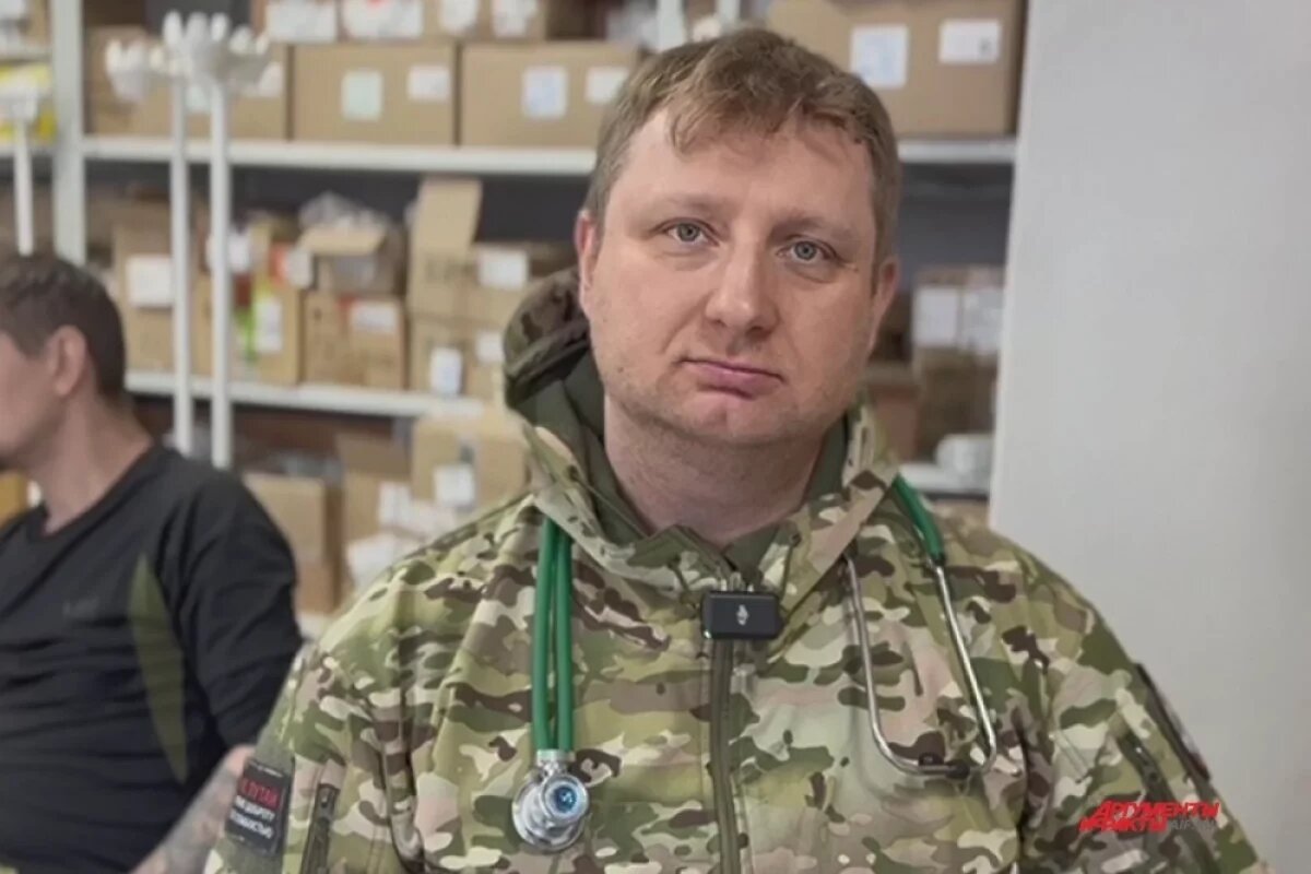    врач спецназа «Ахмат» с позывным Тореро.