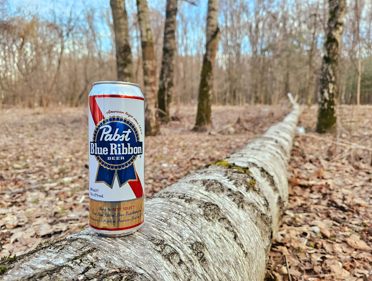 Pabst Blue Ribbon, фото автора