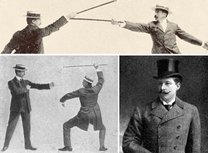 Эдвард Уильям Бартон-Райт на фотографиях справа 