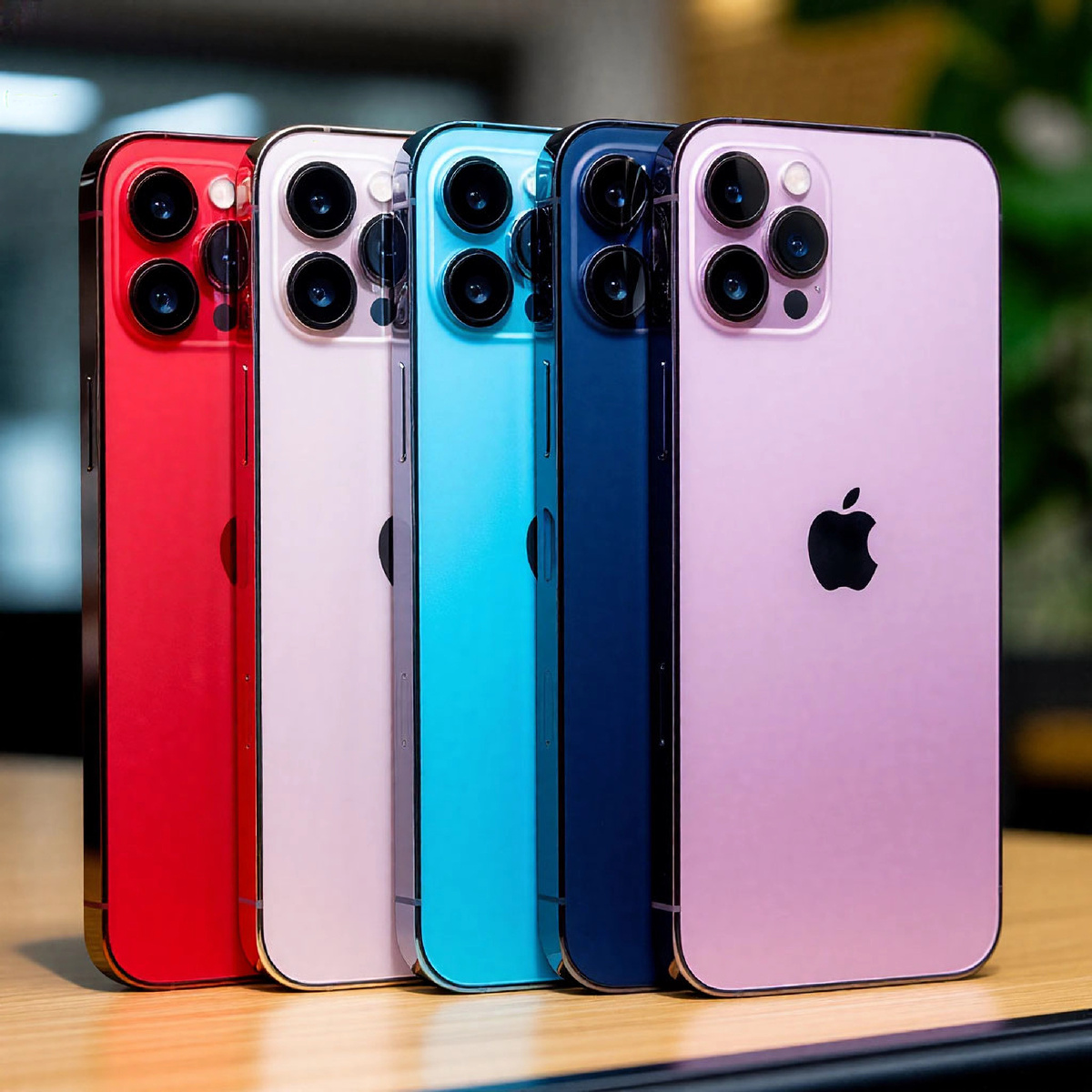 Сгенерированние ИИ изображение. Прогноз внешнего вида нового айфона от ИИ