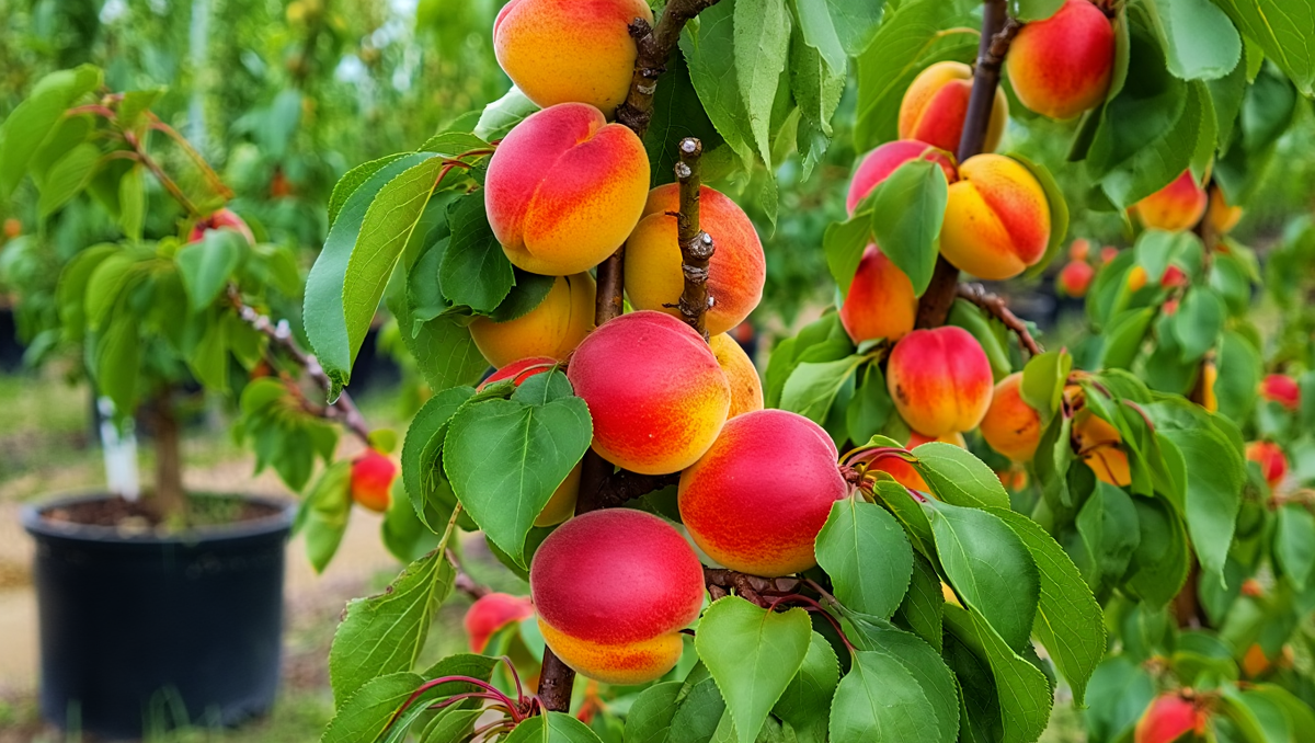 Балконный колоновидный абрикос Mormon с доставкой в России | City Gardens