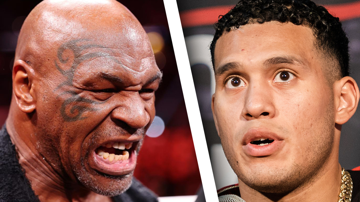 Майк Тайсон и Дэвид Бенавидес