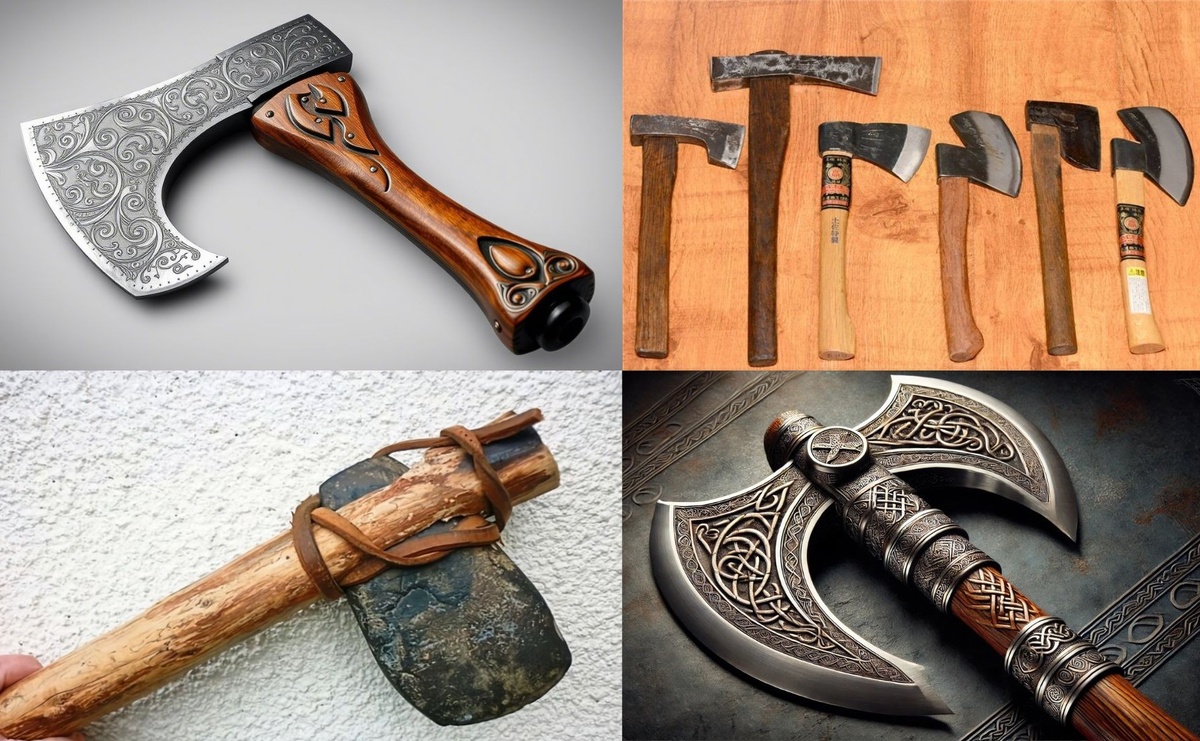 Топор - один из древнейших инструментов человечества