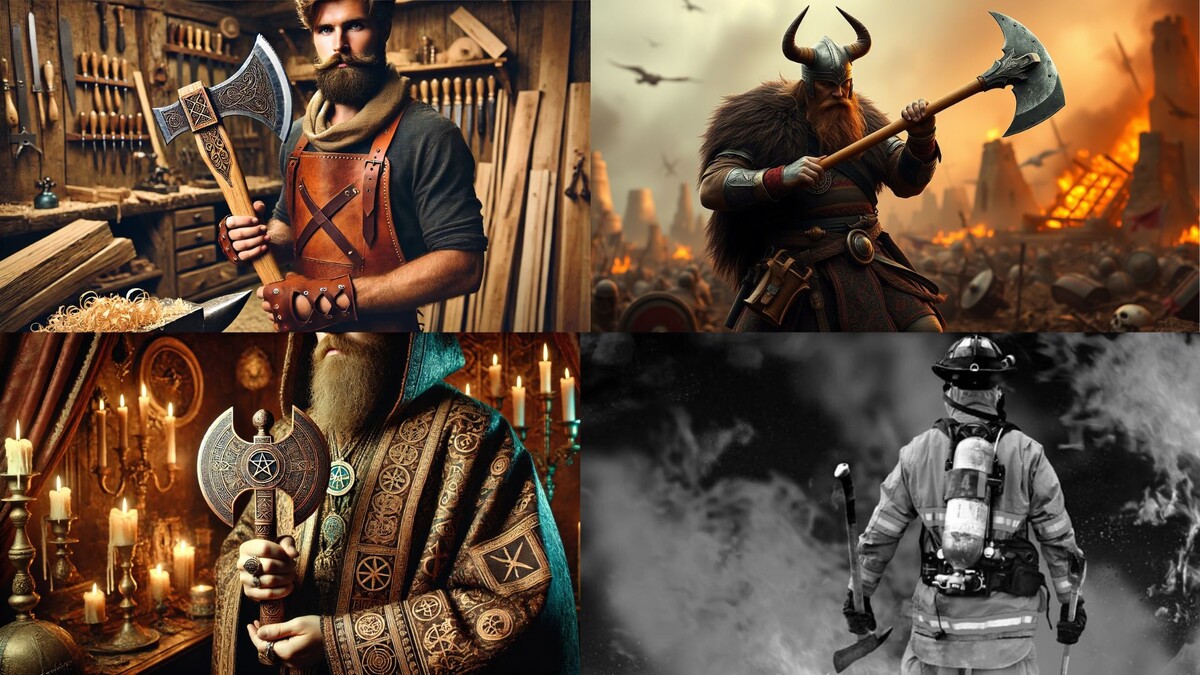 Виды топоров