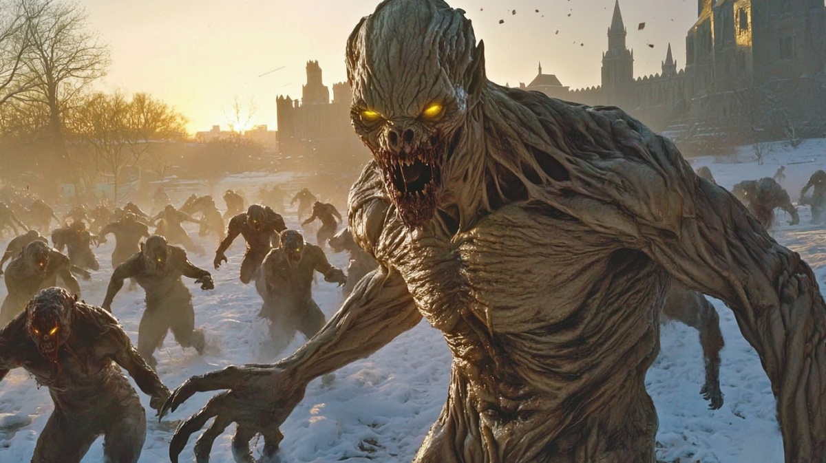 Иллюстрация из книги «Города гнева» 