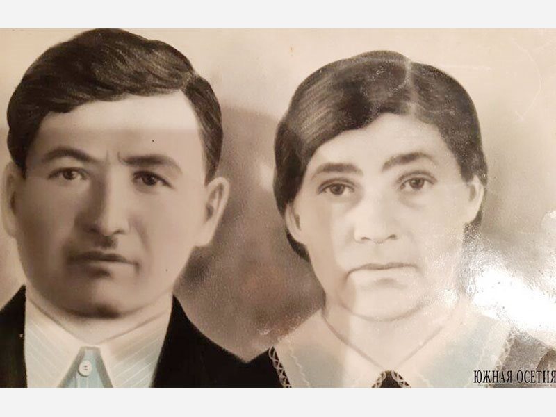 Иосиф Кокоев с супругой Ниной Касаевой
