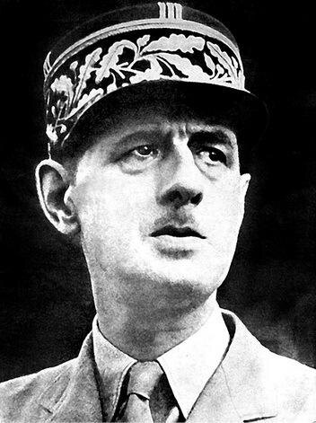 Генерал Шарль де Голль. 1940 год. Национальная библиотека Франции, Париж