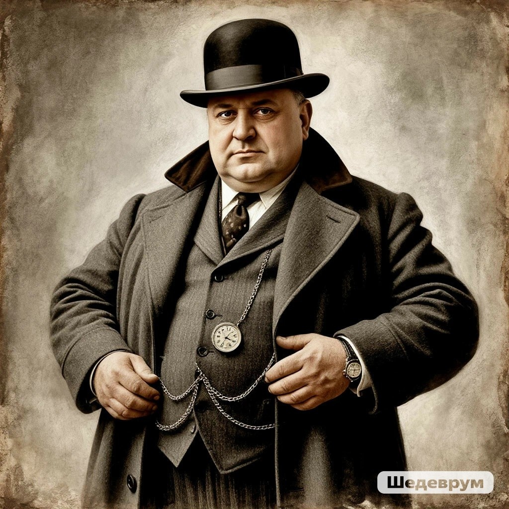 Вот такого нэпмана мне нарисовал ИИ