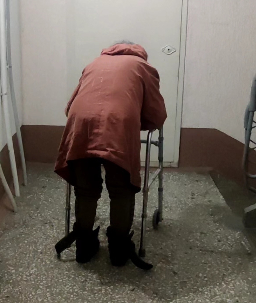 Тетя Валя за несколько дней до смерти