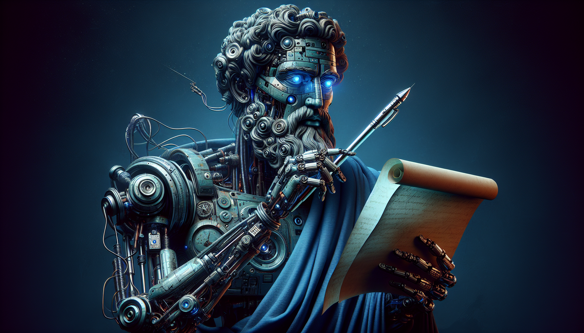 Древнегреческий робот-философ