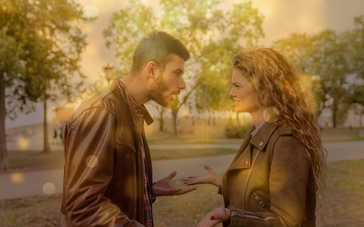 Ссора двух людей