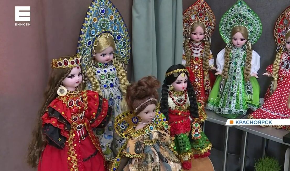     Мастерица из Красноярска создает уникальные куклы