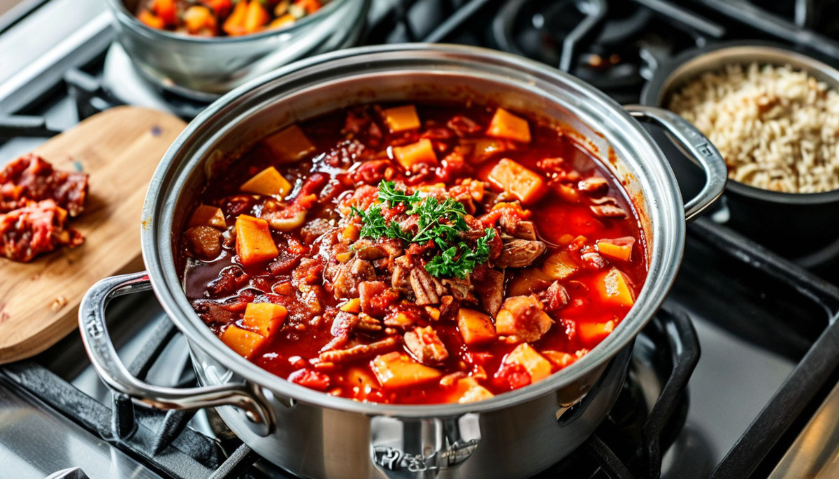 Готовый борщ должен настояться. Фото: shedevrum.ai