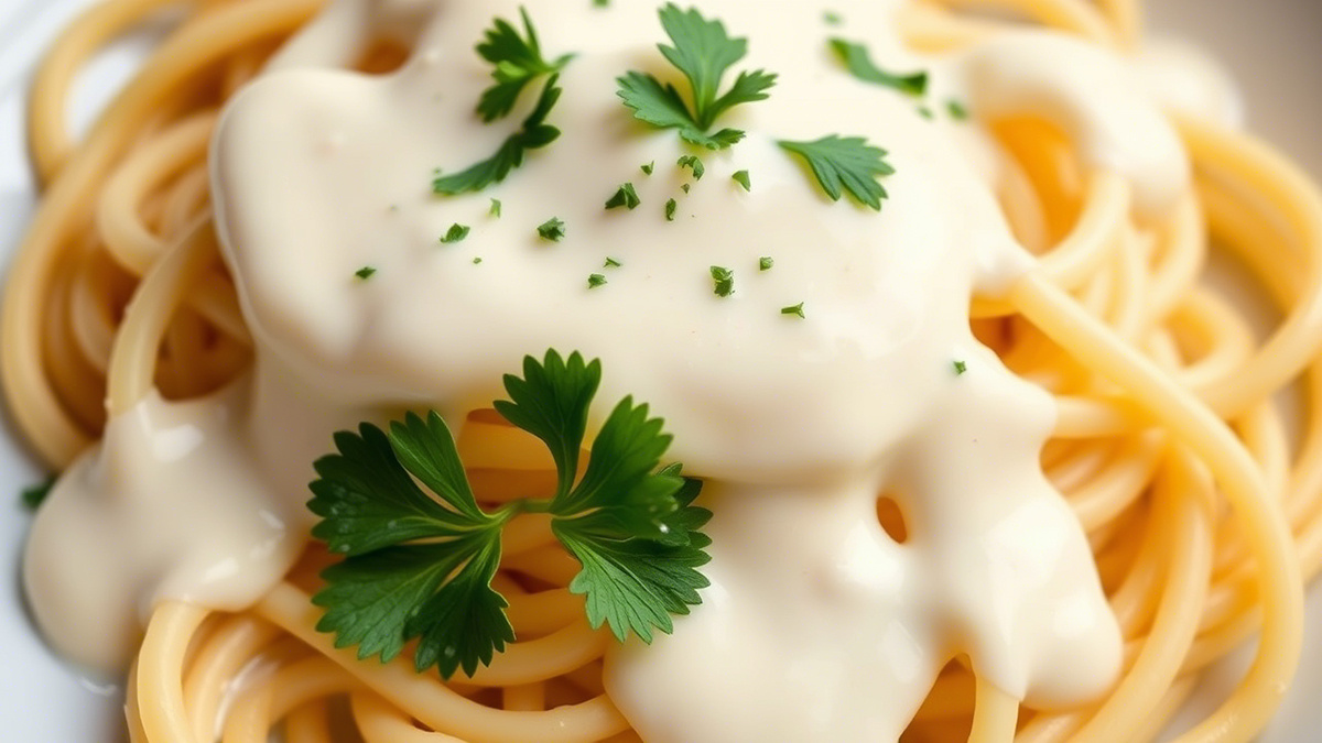 Соус из сметаны для спагетти