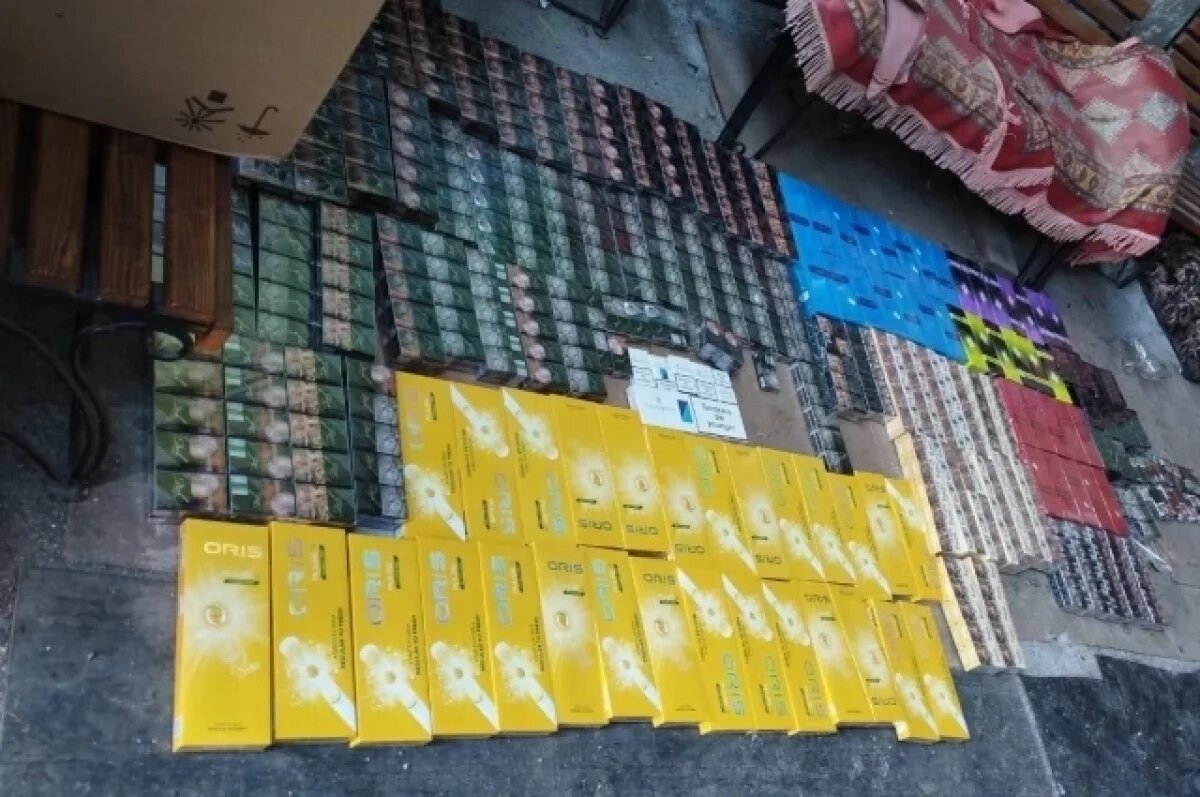    В Сатке полицейские конфисковали 1,5 пачек сигарет без маркировки