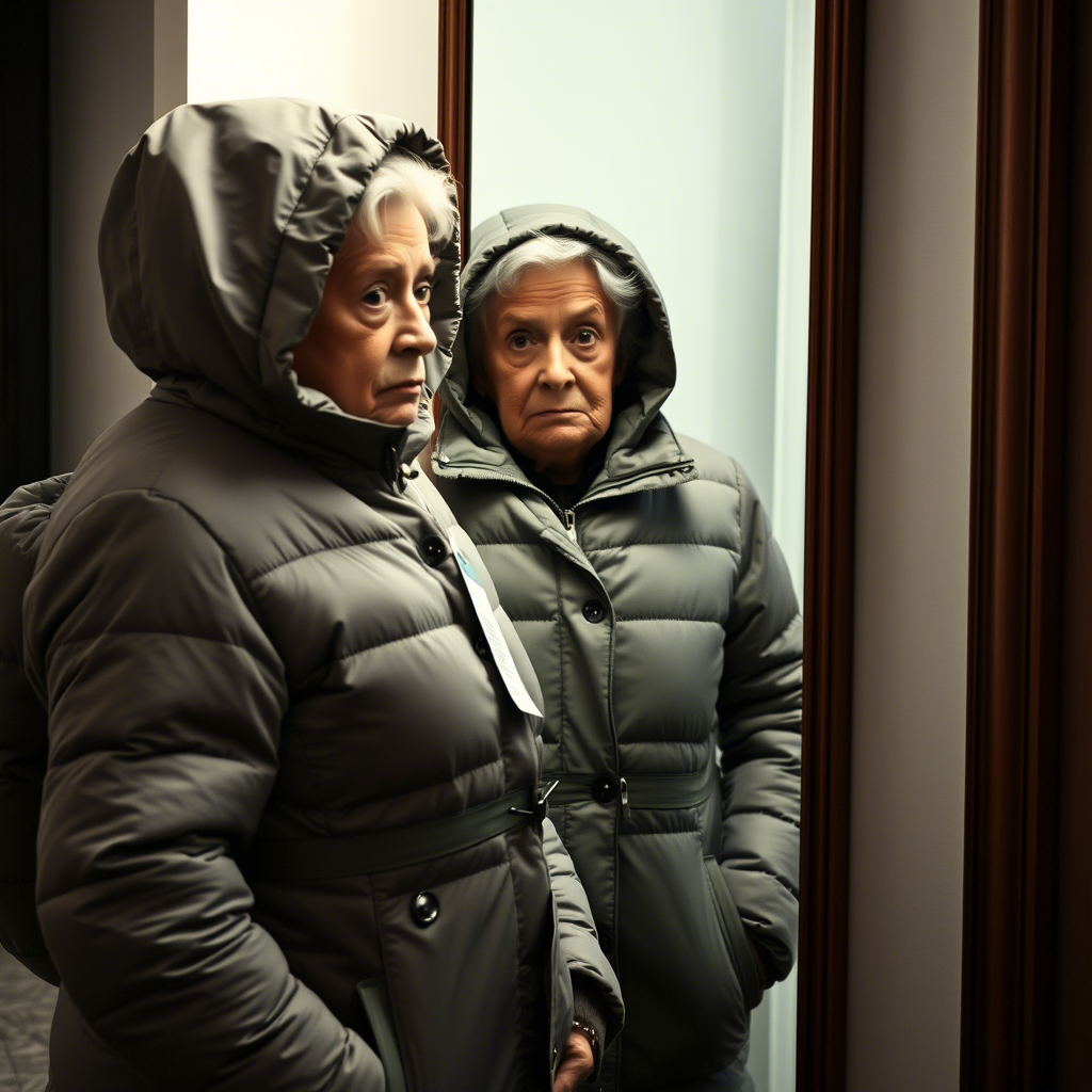 Сделано в нейросетях, бабушка отказалась фотографироваться