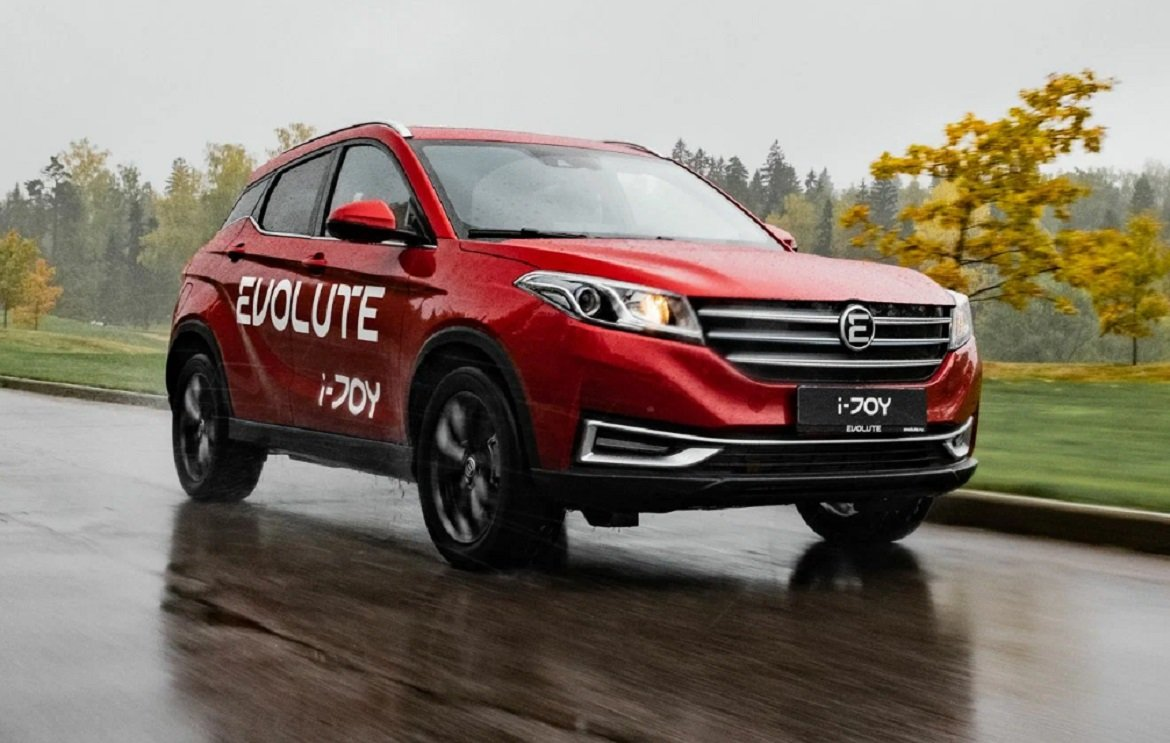 Evolute i-Joy: электрический кроссовер с липецкого завода «Моторинвест».