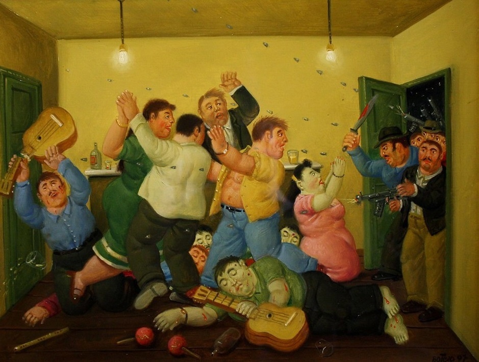 Картина Фернандо Ботеро, используется просто для иллюстрации