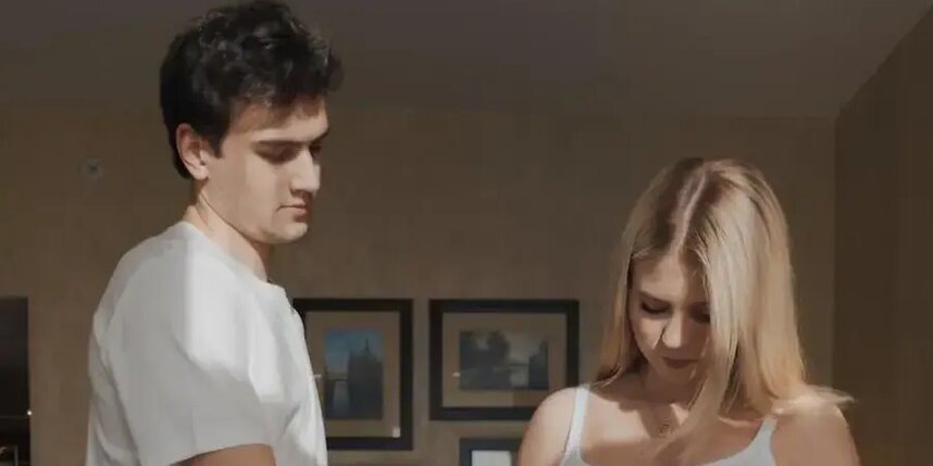    Александра Трусова с мужем.из личного архива пары