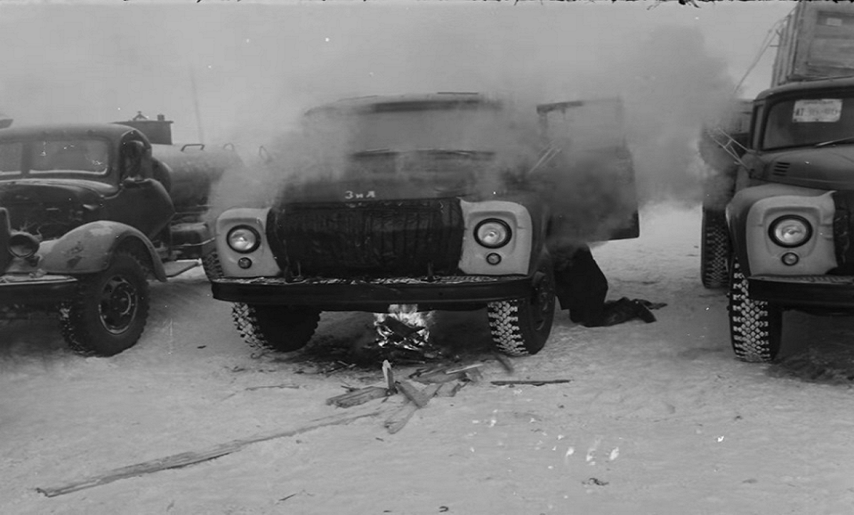 Прогрев двигателя огнем