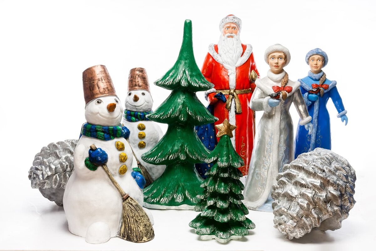    Мир фигурок Дедов Морозов: коллекционирование с душой