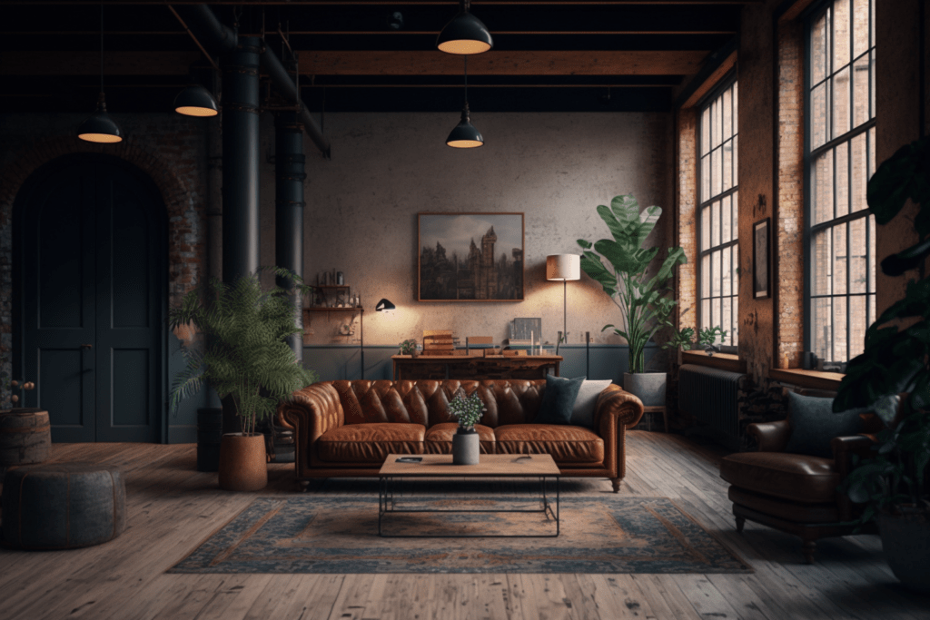    Брутальный интерьер с лаконичным дизайном Keri