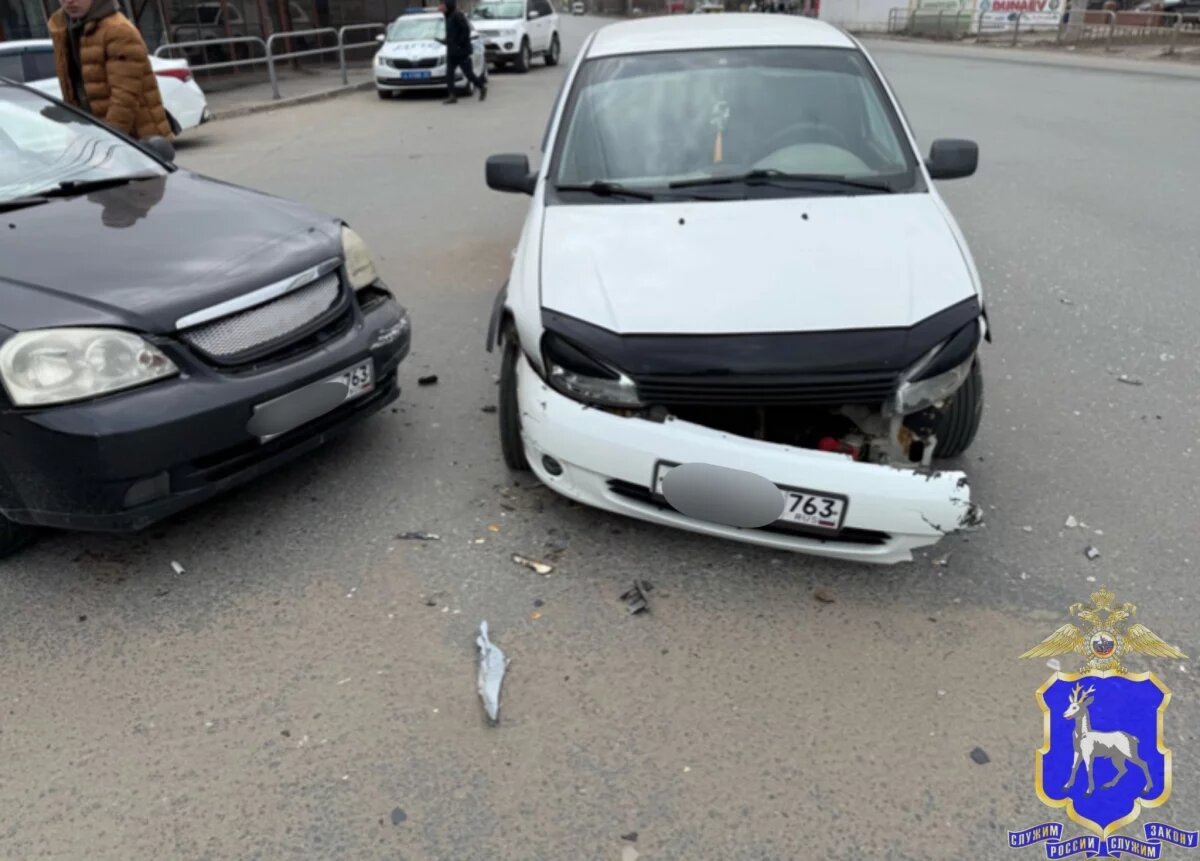    Тройное ДТП произошло в Сызрани, есть пострадавший