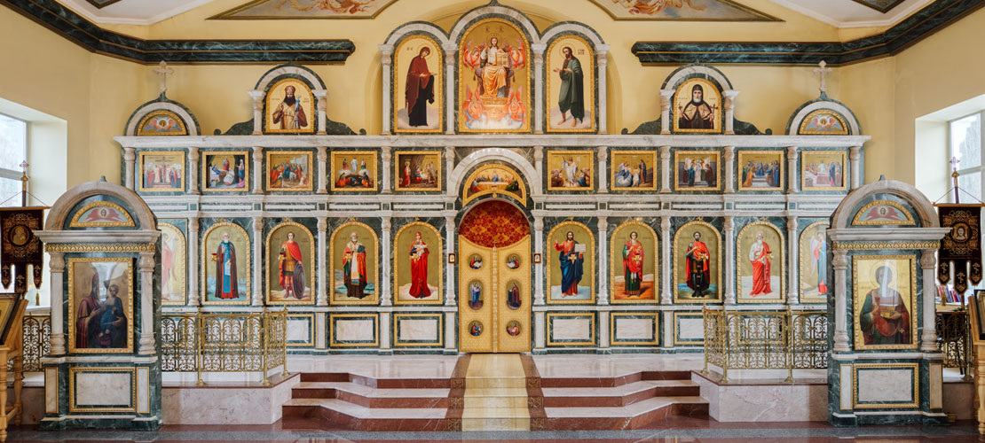 (Наш проект для Храма Великомученика и Целителя Пантелеимона в Воронеже)