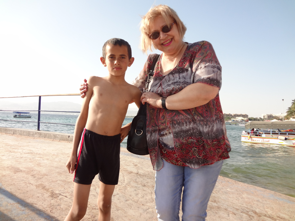 Мой юный иорданский друг.