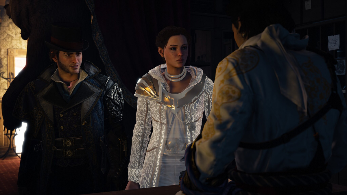 Лондон получился просто потрясающим, да и концепция с двумя протагонистами сработала на ура. Веревочный крюк стал гениальным упрощением паркура - взбираться на здания стало в разы удобнее. К счастью, устаревшую боевку, которая к тому моменту уже изжила себя, наконец-то заменили в Origins.

Syndicate стал той точкой, когда усталость от франшизы стала очевидной. Да, дуэт ассасинов-родственников смотрелся свежо, но: