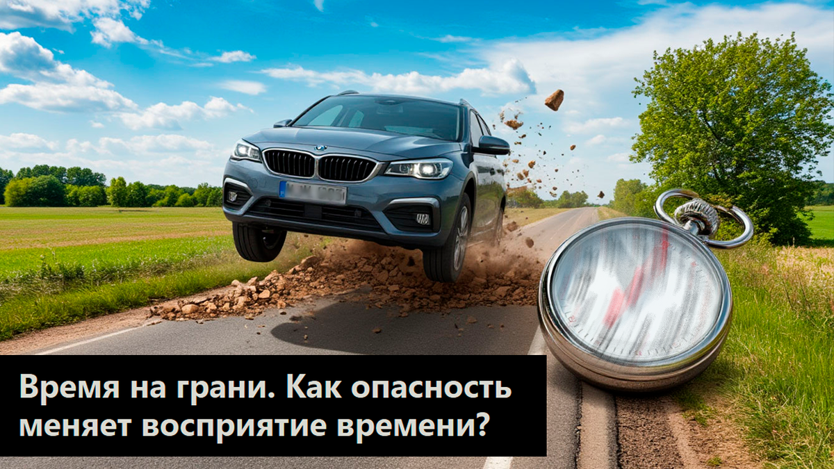 Время на грани. Как опасность меняет восприятие времени?