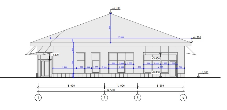 Проект здания под кафе из металлической конструкции. Утепление сэнвдич панелями. +7(983)310-14-13 (WhatsApp, Telegram)