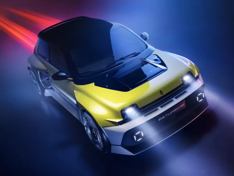    Renault показала концепт электрокара с моторами в колёсах