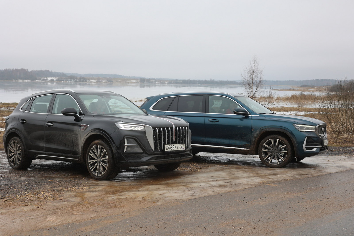 Hongqi HS5 и Geely Monjaro