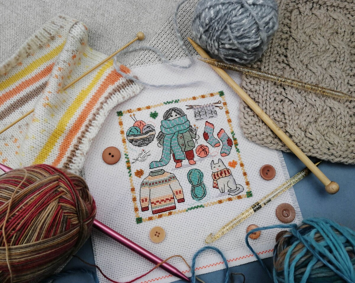    Крестики, которые согревают душу