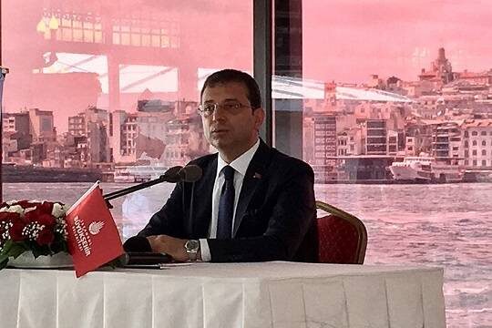    Арестованный мэр Стамбула Имамоглу обратился с призывом к своим сторонникам