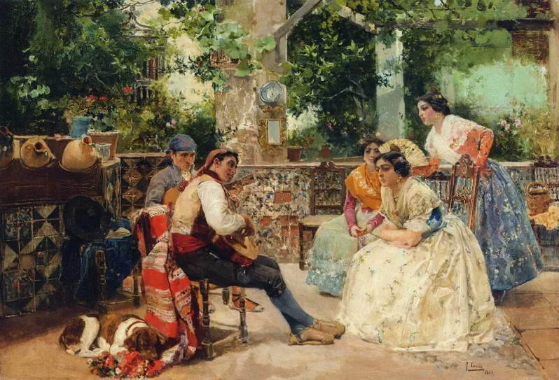 Хоакин Соролья. Гитарист, Валенсия.