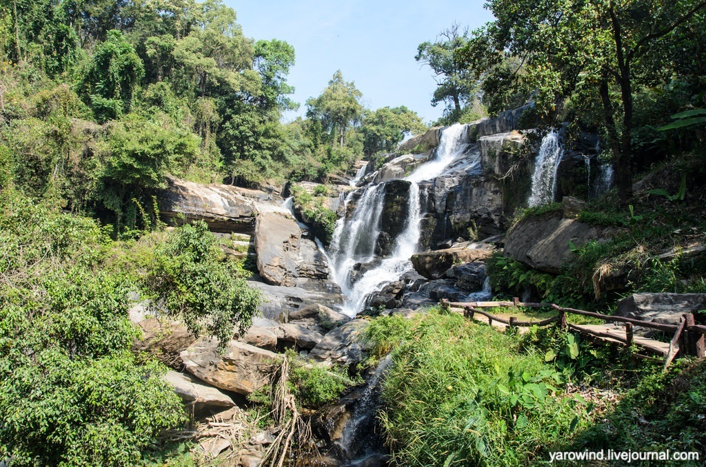 Водопад Мэй Кланг, парк Дой Интханон, Таиланд