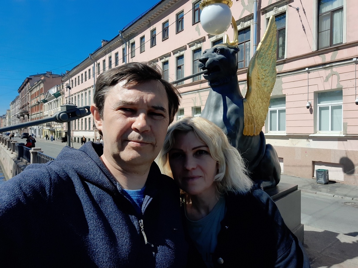 Сакнт-Петербург. Май 2024 года.