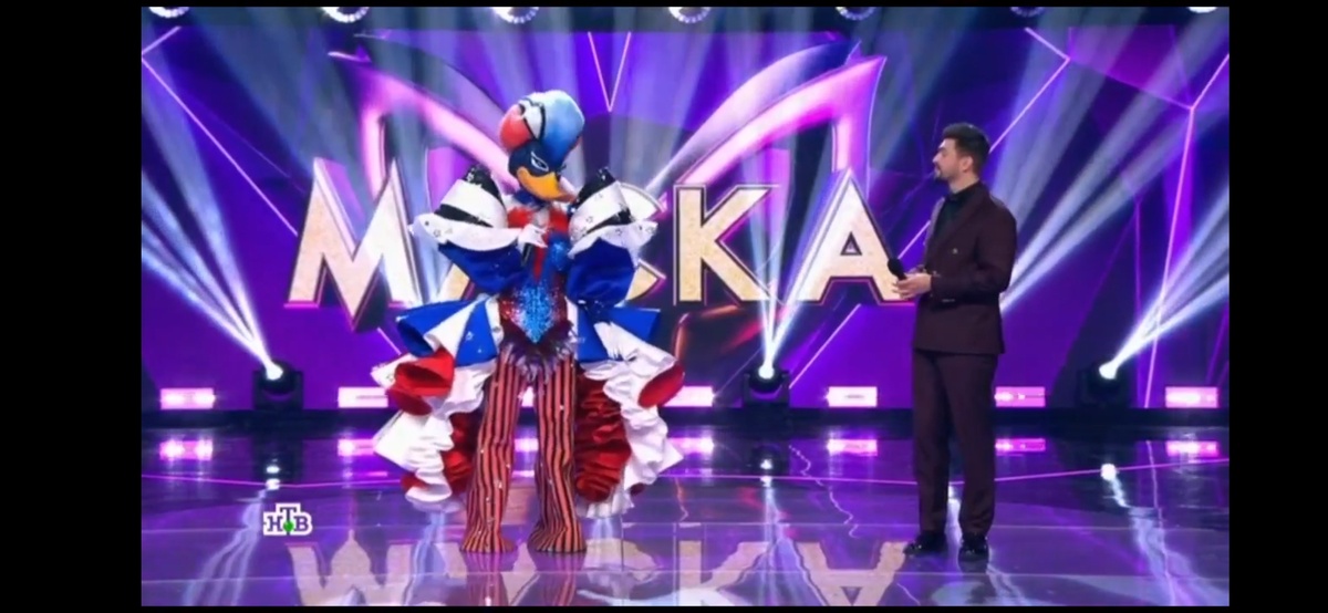 Скрин из телепередачи Шоу "Маска 6"