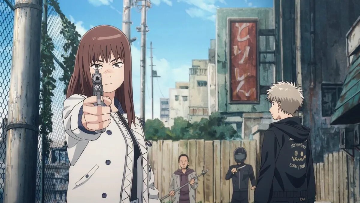 Кадр из аниме «Иллюзия рая»   📷