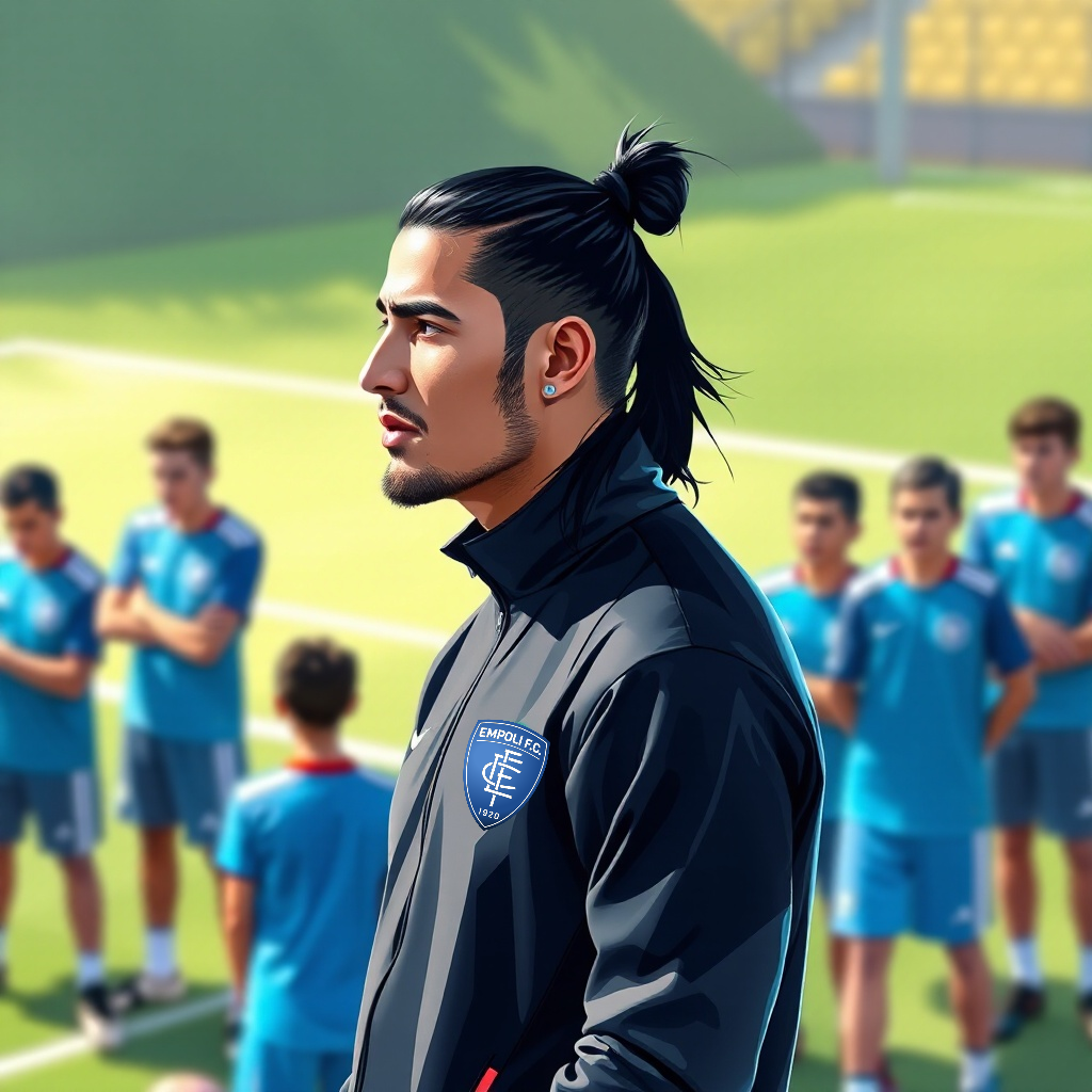 Рикардо Родригес на тренировке академии "Эмполи"