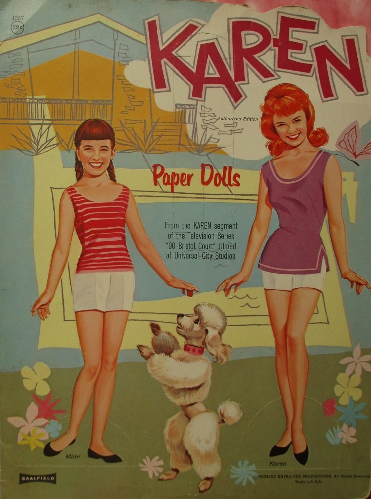 Обложка набора с куклами сёстрами.