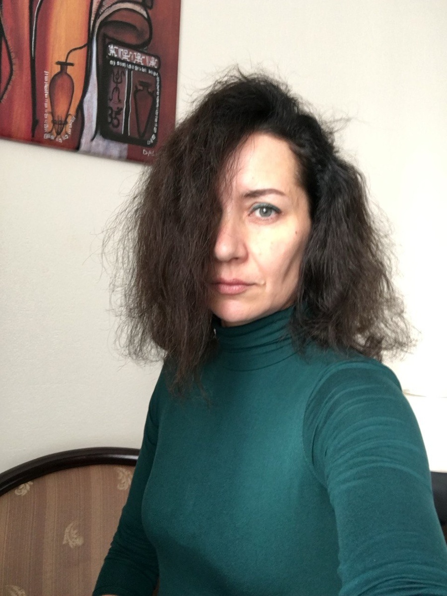 Фото аккурат с первого тренингового дня без голоса (который онлайн). По лицу, мне кажется, видно моё состояние))