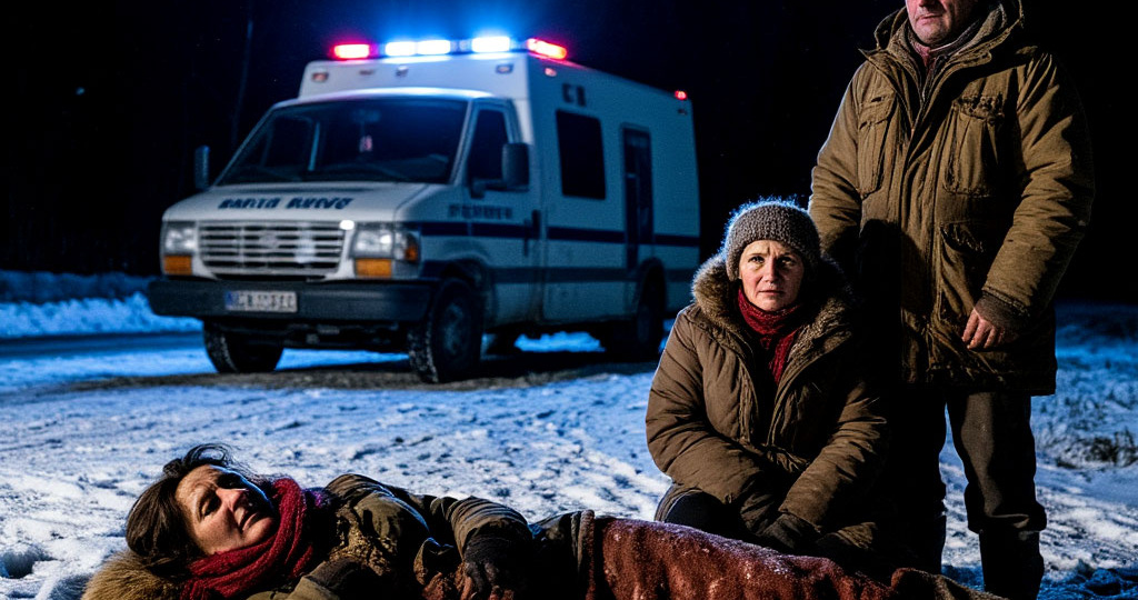 Падение на улице, ЗЧМТ и вызов скорой помощи