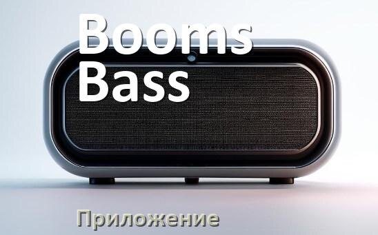 
Приложение для колонки Booms Bass для настройки, управления, подключения