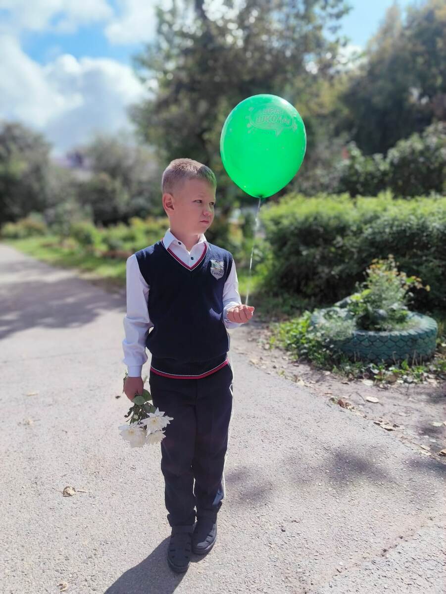 Первое сентября, Фото из семейногоархива.